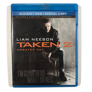 Taken 2 (Blu-ray/DVD, 2013, 2-Disc Set, Digital Copy) Used VG -I