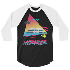 McBarge Expo 86 McDonald's Retro Vancouver 80s 3/4 sleeve raglan shirt