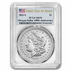 2021-S (MS70) $1 Morgan Silver Dollar FDOI PCGS First Day of Issue San Francisco