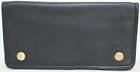 Quality Full Grain  Vintage Leather Tobacco Pouch. Style:11033. BLACK