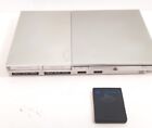 New ListingSONY PlayStation2 PS2 SCPH-90000 silver Color W/ Memory Card Tested Work NTSC-J