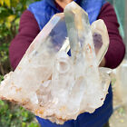 2.48LB  Natural white Crystal Himalayan quartz cluster /mineralsls