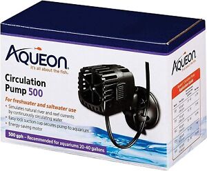 Aqueon Circulation Pump 500 GPH 3-B