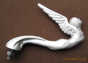 rare flying lady, winged goddess 1930 car hood ornament