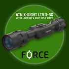 ATN X-SIGHT LTV 3-9X Ultra Light Day & Night Vision Rifle Scope