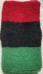 Sport Wrist Band Red Black And Green One Size New And Exclusive Sweatbands