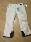 Arcitx Size XL Short Womens White Snow Pants New With Tags