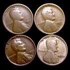 1913-D 1922-D? 1926-D 1928 Lincoln Cent Wheat Penny -- Nice Coin Lot ---- #483P
