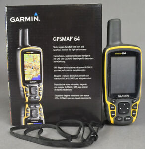 As New Garmin GPSMAP 64 Portable Handheld GPS Rugged Weatherproof Geocache