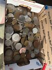 1 Pound Unsearched Foreign Mixed  Coins Assorted 1 Lb Bulk Lot Tokens