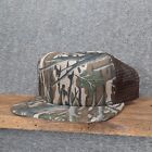 Vintage Mossy Oak Camouflage mesh snapback Hat Cap Adjustable Made in USA NWT