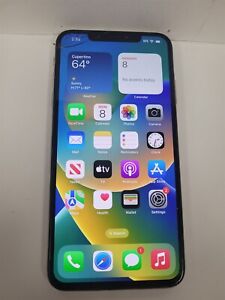 Apple iPhone Xs Max 64gb Silver A1921 (C-Spire) Damaged CD3588