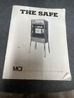 MCI THE SAFE Arcade Video Game Manual - good used original