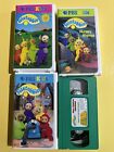 Teletubbies Vhs Lot Of 4
