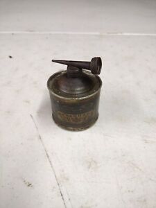 Antique Socony Standard Oil Co Standard Household Lubricant Cone Top Oiler Can