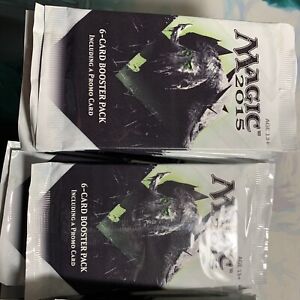 Magic the Gathering 2015 6-Card Booster Pack w/Promo card XBOX MTG Sealed
