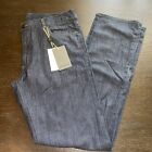 NWT Canali Regular Fit Dark Blue 401 Lightweight Denim Jeans Size 54 US 37 $350
