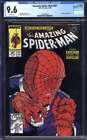 AMAZING SPIDER-MAN #307 CGC 9.6 WHITE PAGES // MARVEL COMICS 1988