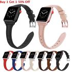 Genuine Leather Band For Apple Watch Series 5/4/3/2/1 42/44mm 38/40mm Women Men