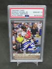 2018 TOPPS NOW RONALD ACUNA JR. ROOKIE RC SIGNED PSA AUTO GRADE 10 BRAVES PD