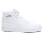 Puma Rebound Joy Lace Up  Mens White Sneakers Casual Shoes 37476506