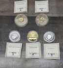 American Currencies Commemorative Coins Lot Of 5 With CoA