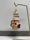 Katherines Collection 6”Kissing Fish Happy Birthday w/Tall Layer Cake and Candle