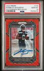 2022 Prizm Football #318 KENNETH WALKER III RC Auto RED WAVE #/149 PSA 10 Rookie