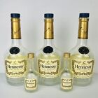 HENNESSY Lot 5 Bottles 375ml & 50ml - EMPTY HENNY Bottles Cork Stoppers - Crafts