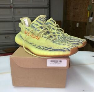 NO RESERVE  Size 10.5 - Adidas Yeezy Boost 350 V2 Low Semi Frozen Yellow