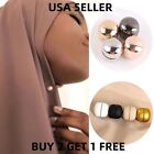 Hijab Scarf Metal Magnet Pins Muslim Women Islamic Safety Headscarf Brooches