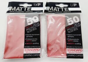 Ultra PRO Pro-Matte Deck Protector 50 Standard Card Sleeves -RED (2pk)