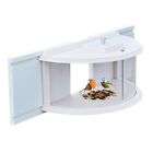 Window Bird Feeder with a 180° View from Deluxe Bird Feeder with Accessories