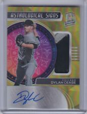 DYLAN CEASE 2021 PANINI SPECTRA  ASTROLOGICAL SIGNS STICKER AUTO 06/10 AS-DC!!!!