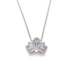 Swarovski Women's 5501080 Bee A Queen Rhodium-Plated Crystal Necklace