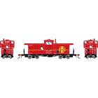 Athearn HO CE-6 ICC Caboose w/Lights SF #999538 ATHG78574 HO Rolling Stock