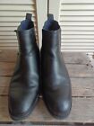 COLE HAAN Grand OS Kennedy Black Leather Dress Chelsea Boot C28097 11 1/2 M