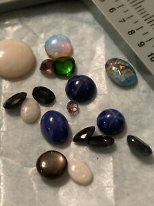 loose gemstone lot opal sapphire