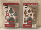 2 Cricut Cartridge Winter Collection Trim The Tree & Gingerbread Ltd Edition NEW