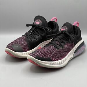Nike Joyride Flyknit Men’s 11 Black Pink Running Shoes Sneakers