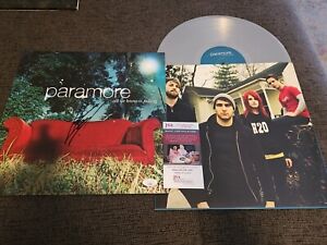 HAYLEY WILLIAMS SIGNED PARAMORE ALL WE KNOW IS FALLING LE COLOR VINYL w/ JSA COA