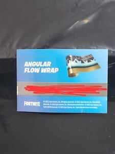 🔥Fortnite - Angular Flow Wrap Key Global (All Platforms)🔥NEW FREE Shipping