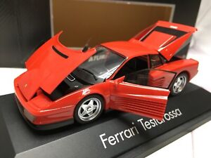 1/43 Ferrari Testarossa Coupe Red Herpa Made in West Germany 1:43