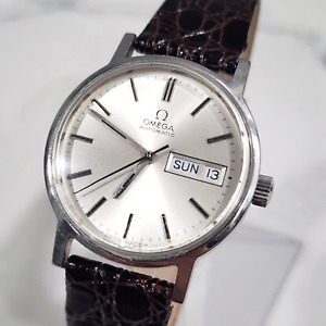 Omega Automatic Men's Stainless Steel Ref. 166.0117 Cal. 1020 Day Date Watch