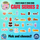 MGA Miniverse Make It Mini Food CAFE SERIES 2 Craft Kits - Pick and choose!!