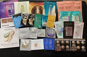LOT OF 26 Assorted Hair, Skin Care, Makeup, Beauty Product Samples, BRAND NEW