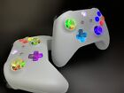Microsoft Xbox One Controller - White - with custom LED mod  - Great GIFT
