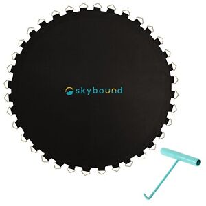 SkyBound Replacement Trampoline Mat (Choose 12, 14, or 15 foot) + w/ Spring Tool