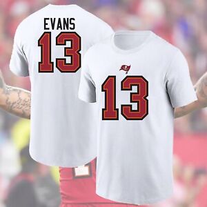 HOT SALE - Mike Evans #13 Tampa Bay Team Buccaneers Name & Number T-Shirt