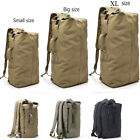 Men's Canvas Backpack Shoulder Bag Sports Travel Hiking Laptop Luggage 25L 35L